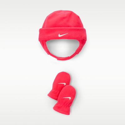 Zestaw czapka i rękawiczki dla niemowląt Nike (12–24 M)