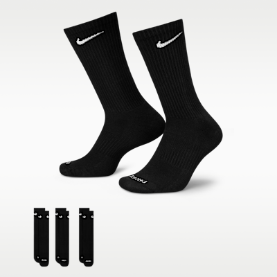 Nike Everyday Plus Cushioned Training Crew Socks (3 Pairs)