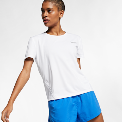 Playera de running de manga corta para mujer Nike Miler