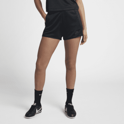 Nike Ladies Tech Long Sport Shorts - Black, Free Delivery Aus Wide