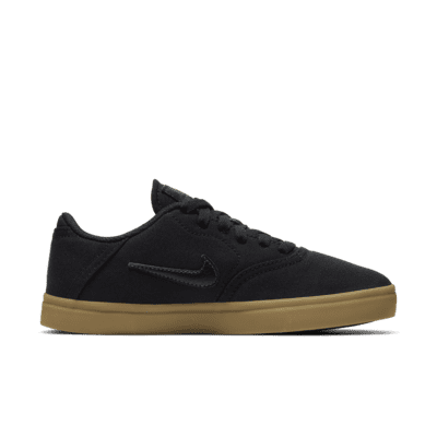 Tenis de skateboarding para niños talla grande Nike SB Check Canvas