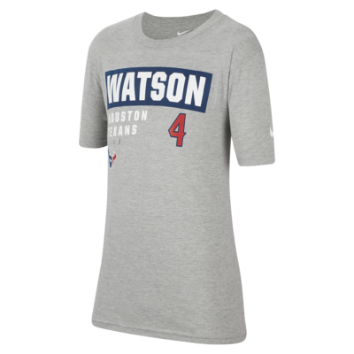 Nike NFL, Shirts, Large Nikenfl Deshaun Watson Number 4 Texans  Redwhiteblue Jersey