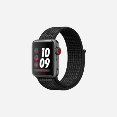 Apple Watch Nike+ Series 3 (GPS + Cellular) 38mm Open Box Running Watch ...