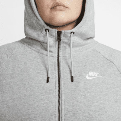 Nike Sportswear Essential (Plus Size) Women's Full-Zip Hoodie. Nike.com