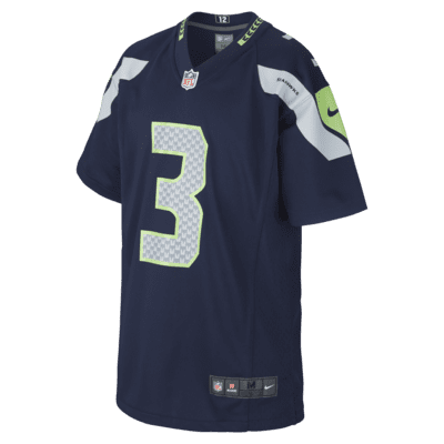 Maillots Football Homme  Nike Maillot NFL Seattle Seahawks Wilson