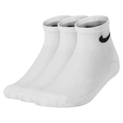 Nike Little Kids' Cushioned Ankle Socks (3 Pairs)