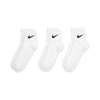 Nike Performance Lightweight Calcetines al tobillo de entrenamiento (3 pares)