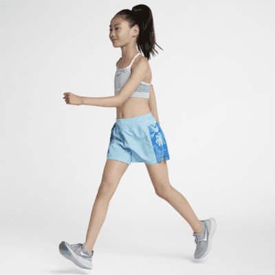 Nike Dri-FIT Older Kids' (Girls') Printed Running Shorts