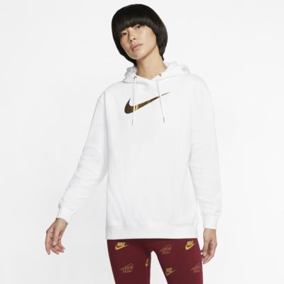 nike womens hoodie white