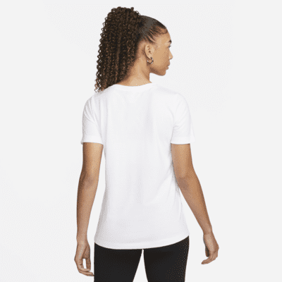 Nike Sportswear Essential Women's Logo Short-Sleeve Top. Nike AU