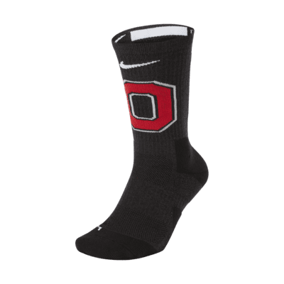 Nike College Elite (Ohio State) Basketball Crew Socks