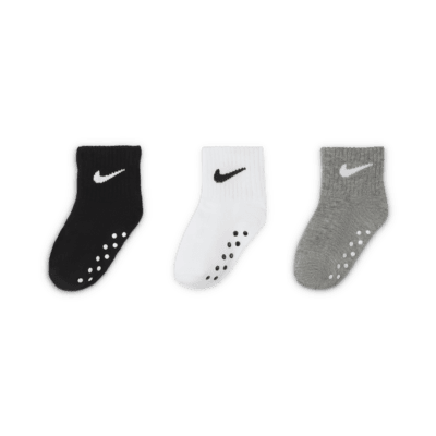 Calcetines hasta el tobillo para niños pequeños Nike (3 pares). Nike.com