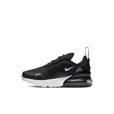 nike air max 270 youth black and white