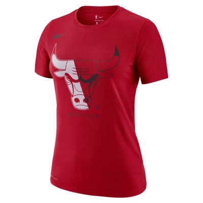 Chicago Bulls Logo Camiseta Nike Dri-FIT NBA - Mujer. Nike ES