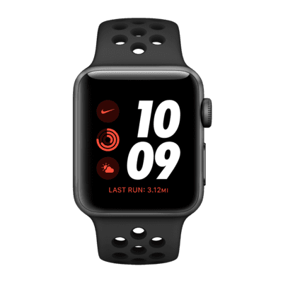 abajo Cumplido Tóxico Apple Watch Nike Series 3 (GPS + Cellular) 42mm Running Watch. Nike JP