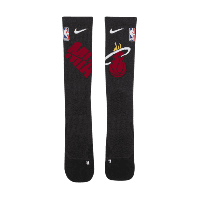 Miami Heat Elite Nike NBA Crew Socks