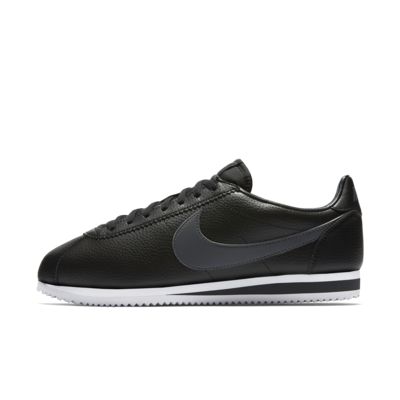 nike cortez noir cuir homme