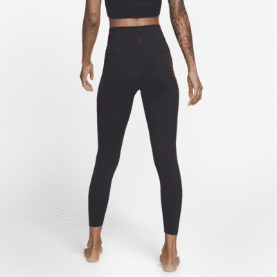 Leggings de tela Infinalon con cintura alta de 7/8 para mujer Nike Yoga Dri-FIT Luxe