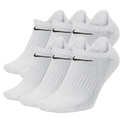 Nike Everyday Cushioned Training No-Show Socks (6 Pairs)