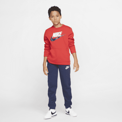 Pants para niños talla grande Nike Sportswear Club Fleece