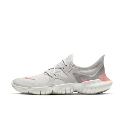 women's free rn flyknit running shoes - metallic clash