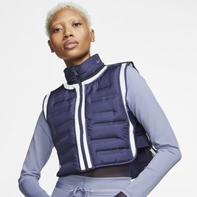 nike aeroloft gilet blue
