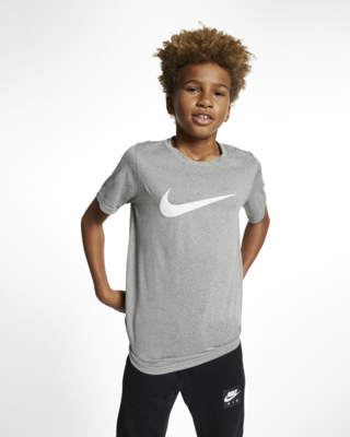 Dri-FIT Big Kids' (Boys') Training T-Shirt (Extended Size). Nike.com