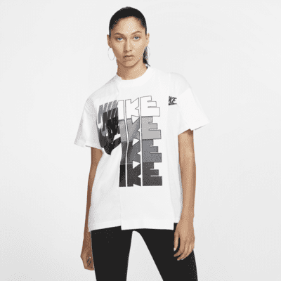 Nike x Sacai Women's Hybrid T-Shirt. Nike SG