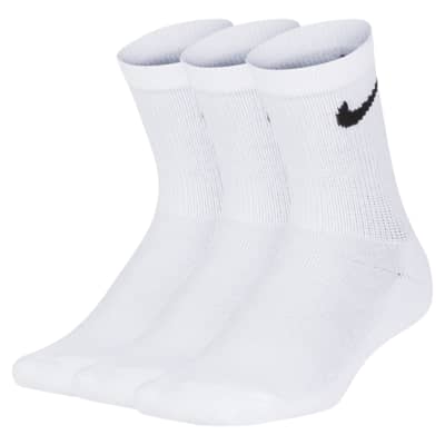 boys nike socks white