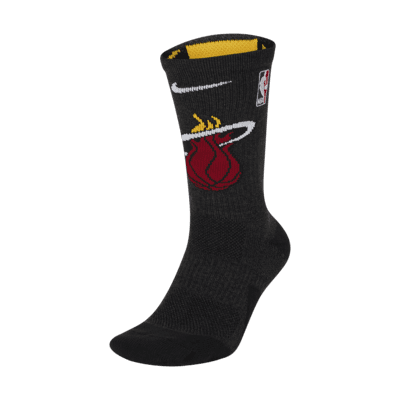 Miami Heat Elite Nike NBA Crew Socks