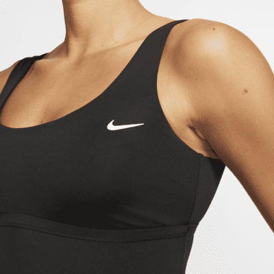 Top de traje de baño para mujer Nike Tankini