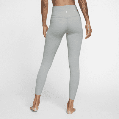 Leggings de tela Infinalon con cintura alta de 7/8 para mujer Nike Yoga Dri-FIT Luxe