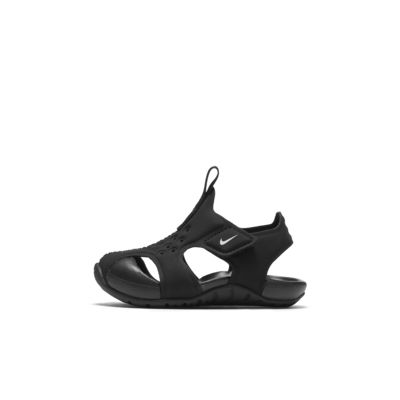 black nike toddler sandals