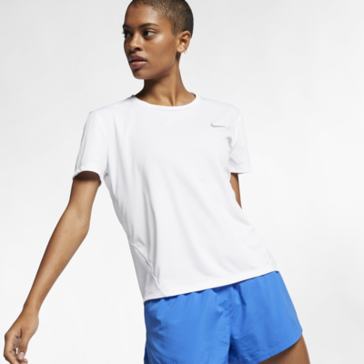 Playera de running de manga corta para mujer Nike Miler