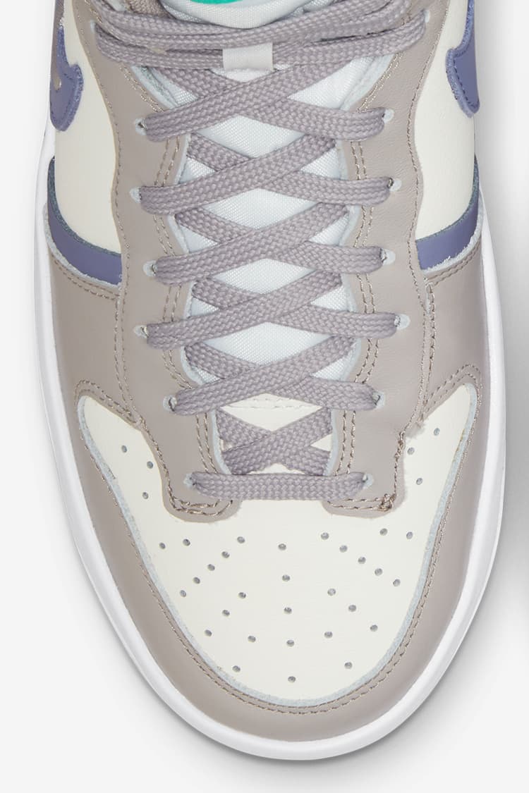 Nike Women's Dunk High Rebel Sail Iron Purple College Grey