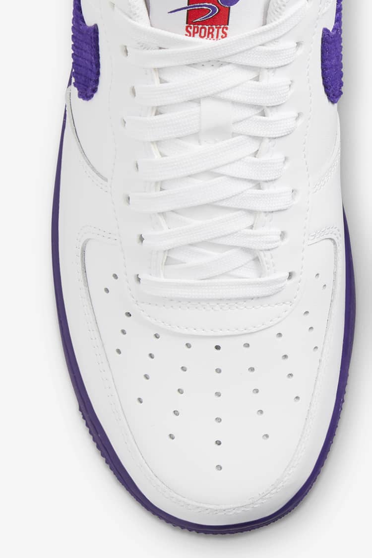 NIKE公式】エア フォース 1 EMB 'White and Court Purple' (DB0264-100 