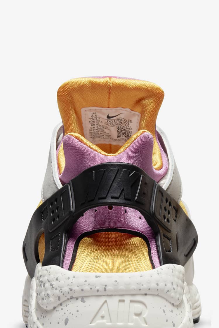 Air Huarache gold huaraches 'University Gold and Pink' (DD1068-003) Release Date