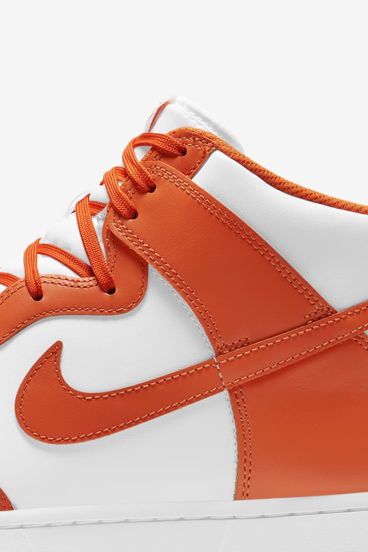 Dunk High 'Orange Blaze' Release Date. Nike SNKRS IN