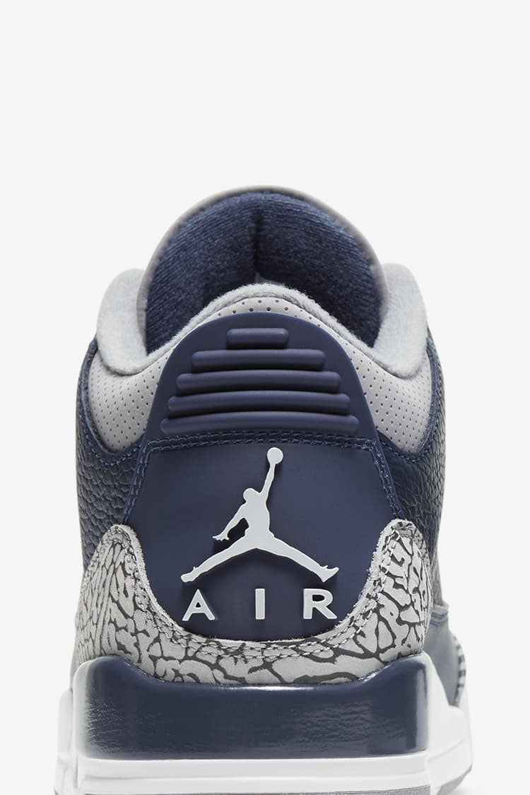 navy blue air jordan 3