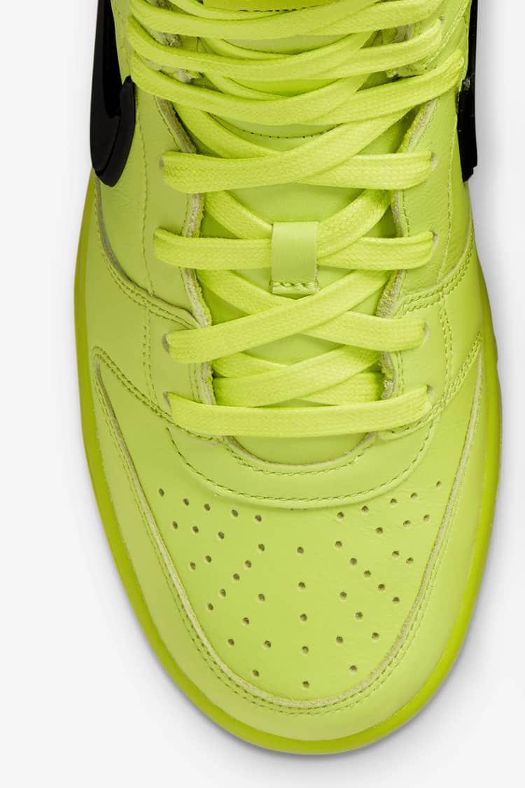 Dunk High x AMBUSH 'Flash Lime' Release Date. Nike SNKRS