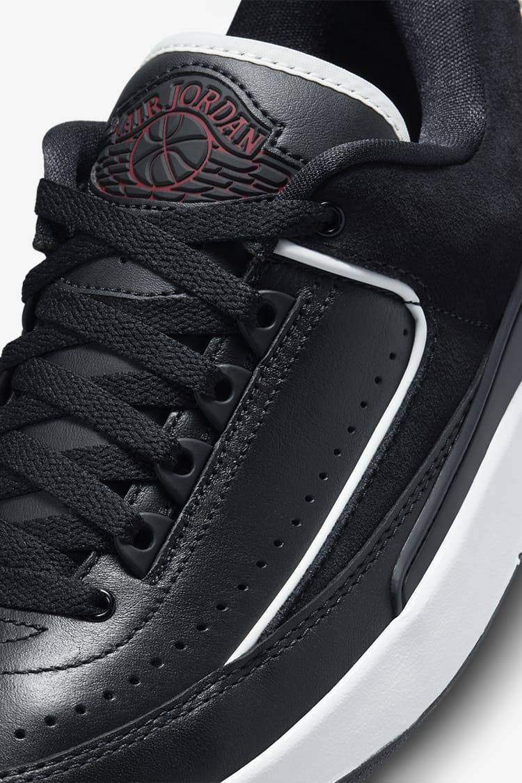 NIKE公式】レディース エア ジョーダン 2 LOW 'Black/Varsity Red