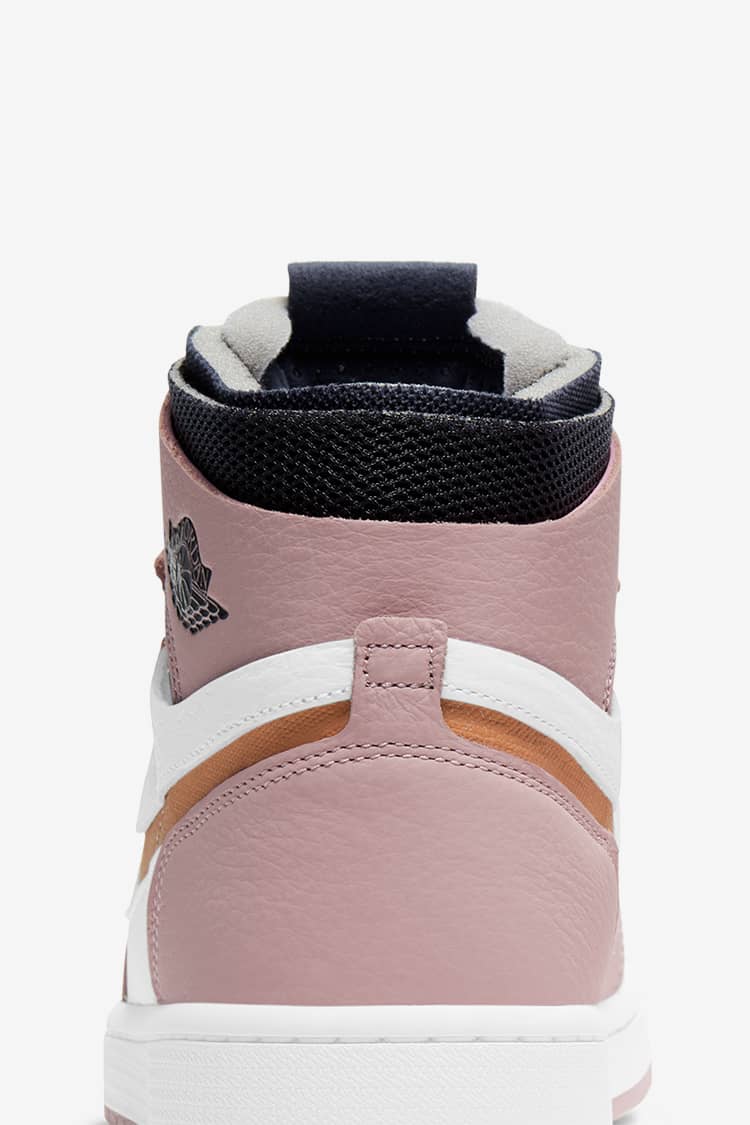 Nike Air Jordan 1 Mid GS - White/Light Arctic Pink/Black • Pris »