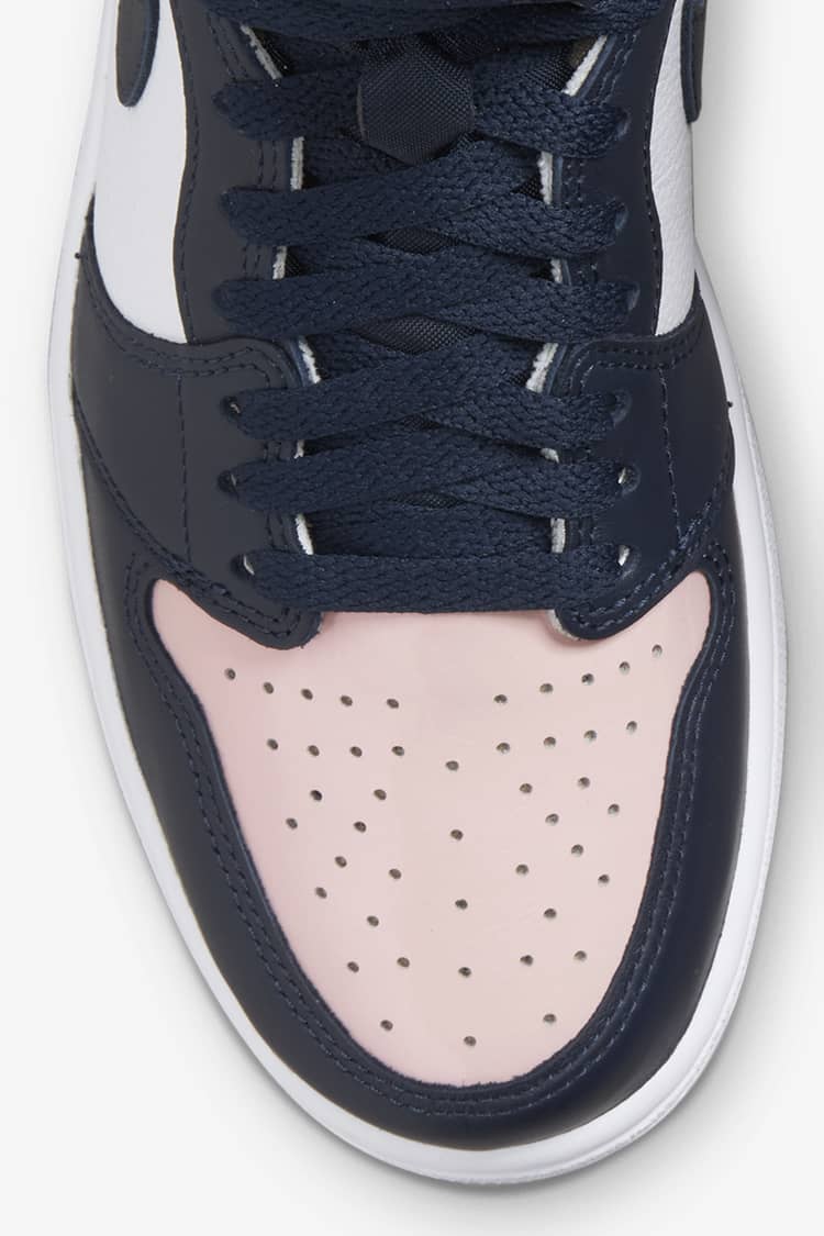 Nike Jordan 1 Mid Paint Stroke Sneakers , Blauw , Dames - Vergelijk prijzen