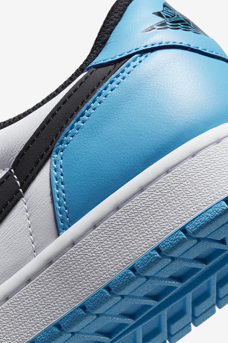 Releasedatum Air Jordan 1 Low 'Black and Dark Powder Blue' (CZ0790-104).  Nike SNKRS BE
