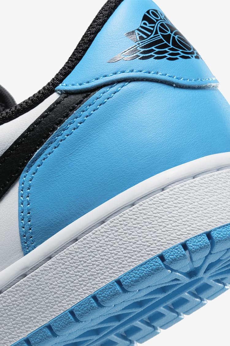 Air Jordan 1 Low 'Black and Dark Powder Blue' voor dames (CZ0775-104) –  Releasedatum. Nike SNKRS BE
