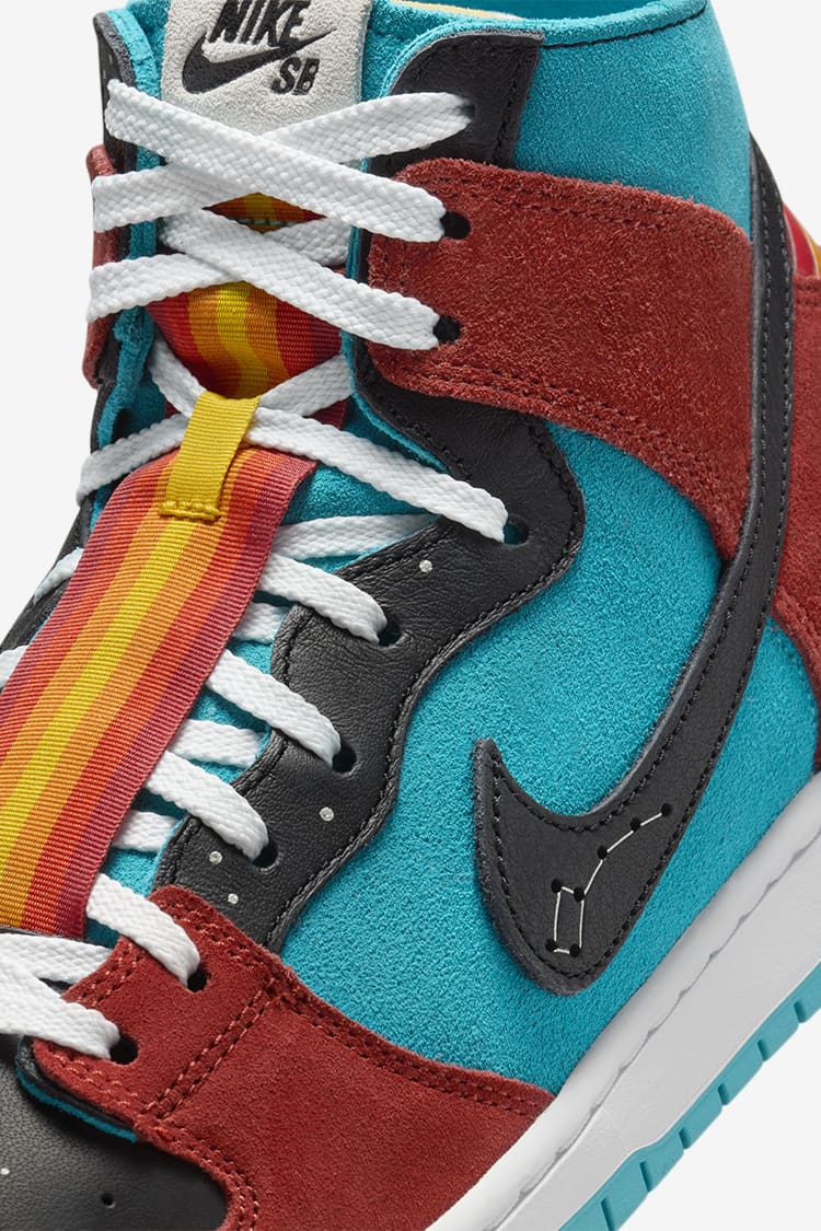 Nike SB Dunk Hi Decon x Di'Orr Greenwood 'Turquoise Blue and Firewood  Orange' (FQ1775-400) Release Date. Nike SNKRS