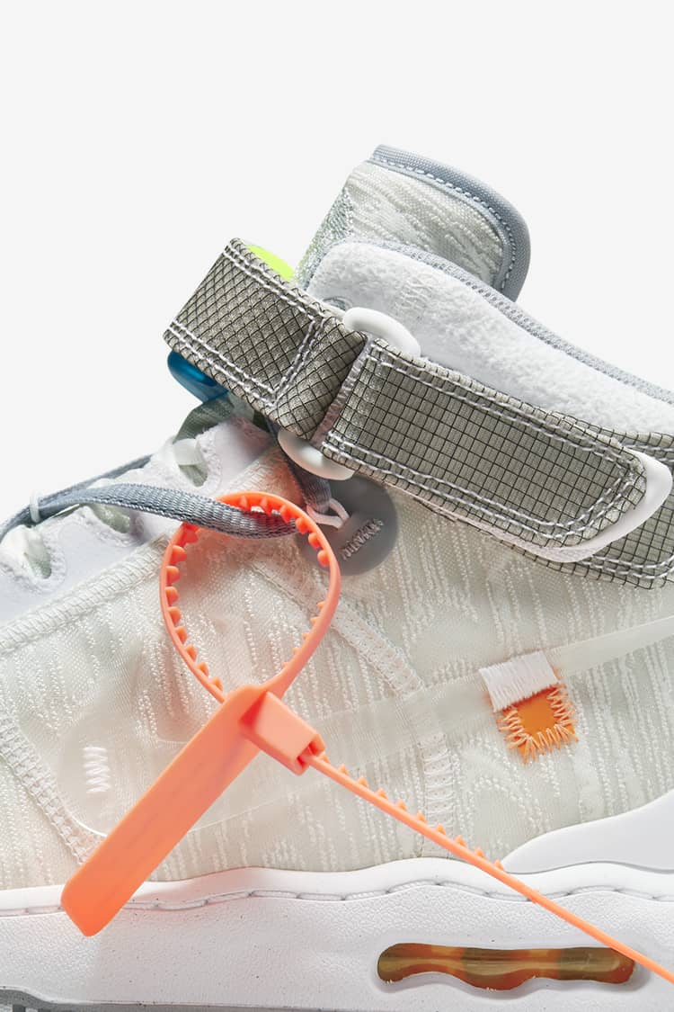 OFF-WHITE x NIKE AIR FORCE 1 MID WHITE