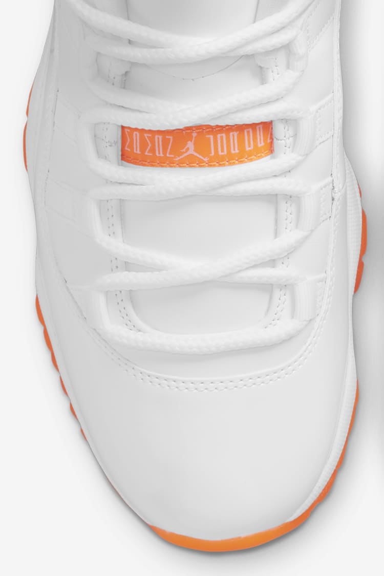 Fecha de lanzamiento de las Jordan 11 Low Citrus" para mujer. Nike SNKRS