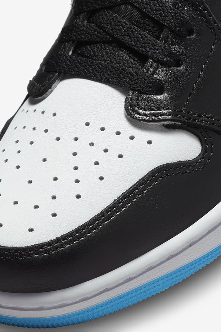 Releasedatum Air Jordan 1 Low 'Black and Dark Powder Blue' (CZ0790-104).  Nike SNKRS NL