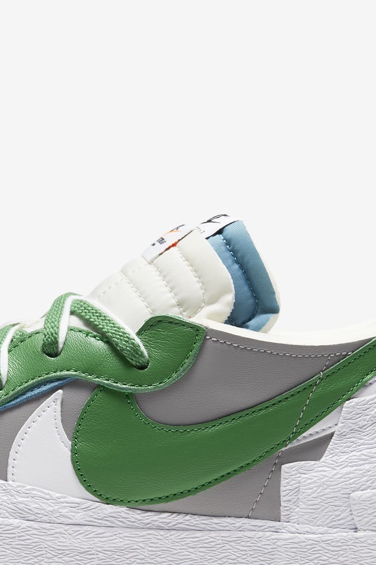 terraza A pie grua Fecha de lanzamiento de las Blazer Low x sacai "Classic Green". Nike SNKRS  ES